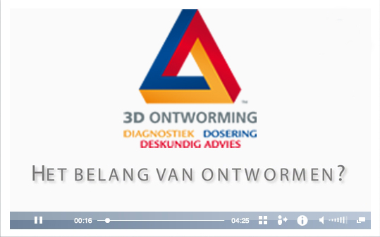 3D Ontworming Paard, het belang van ontwormen?