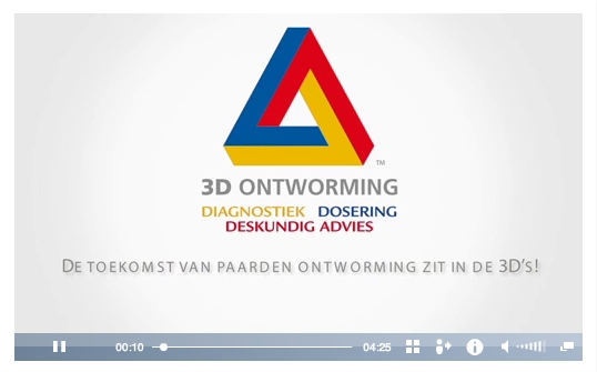 3D Ontworming Paard