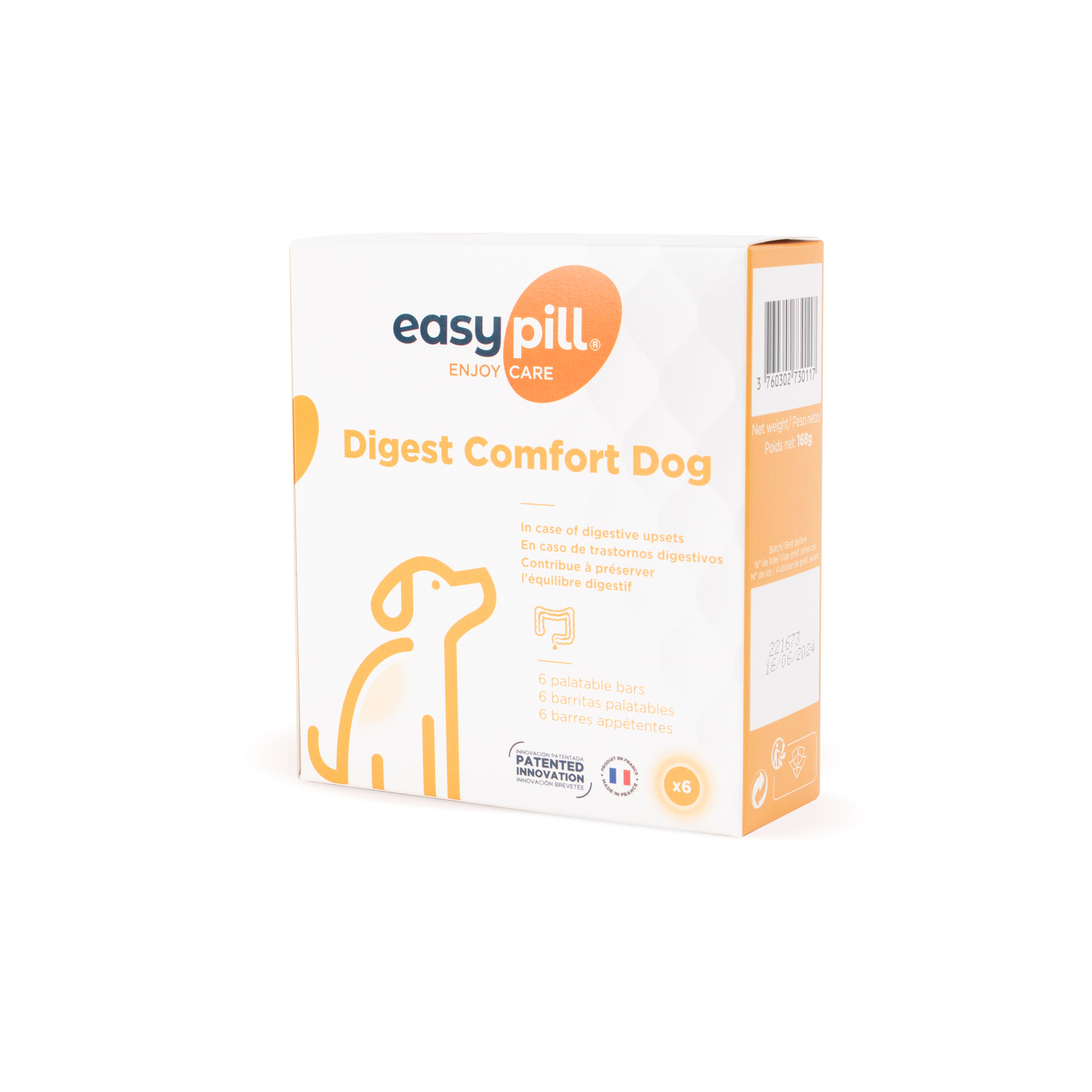 Easypill Smectite chien barres appétentes - Diarrhée - Digestion