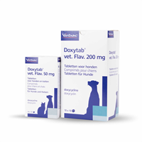 Doxytab vet. Flav. 50 mg en 200 mg