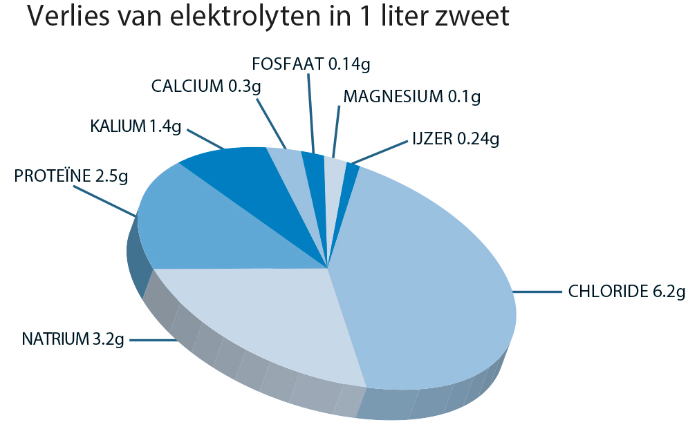 SAmenstelling van paardenzweet